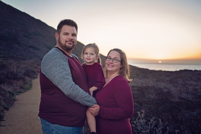 Big Sur family portrait