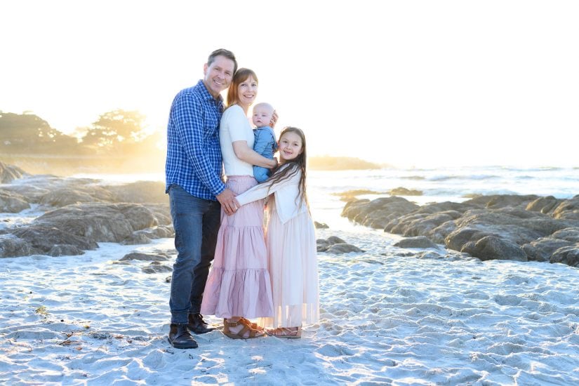 Pebble beach family photographer