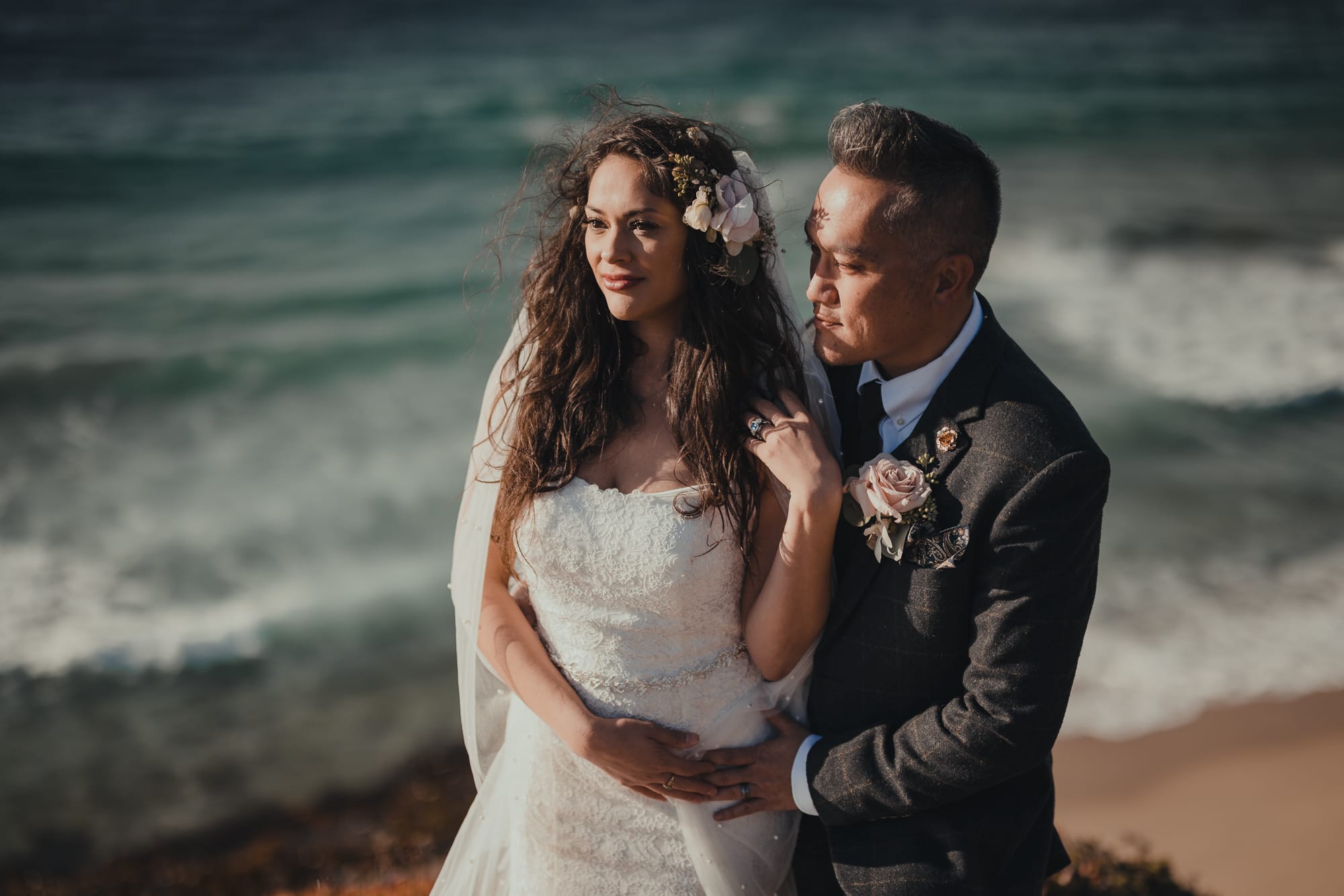 Elopement photography for the Monterey Bay